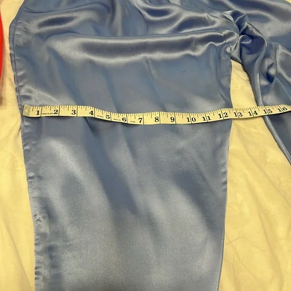 Shalwar kameez organza Duppatta blue size small. Indian Pakistani wear. - Picture 16 of 17